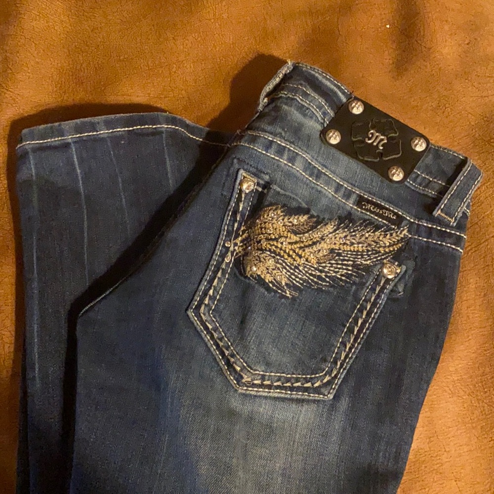 Boot Cut Miss Me Angel Wing Jeans